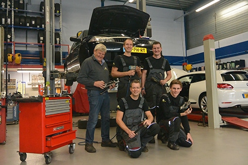 Team foto Auto van Dijk