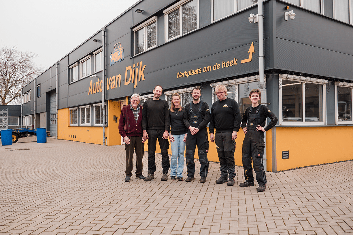 Team foto Auto van Dijk